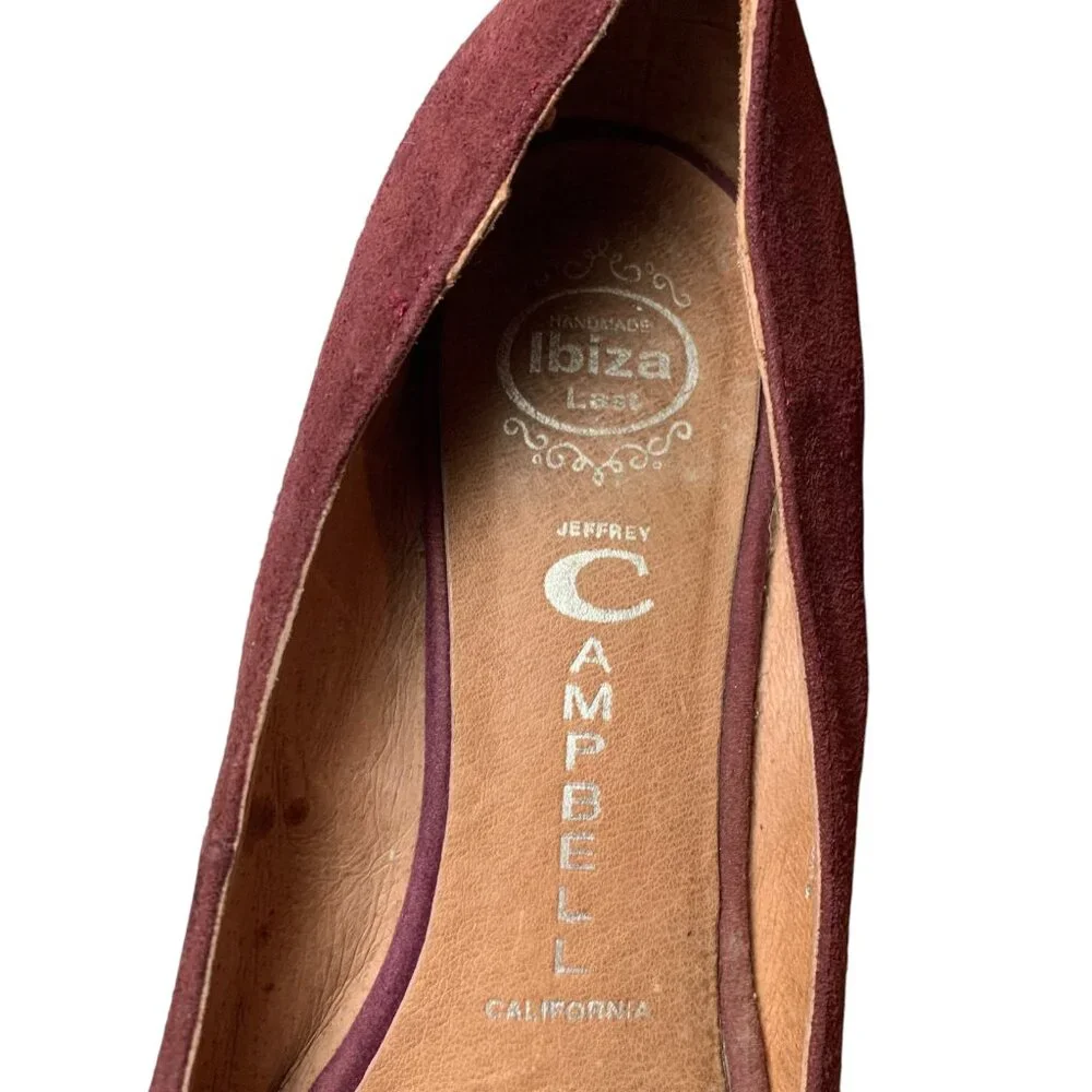 Jeffrey Campbell Ibiza Havana Last Sonnet Suede Skimmer‎ Flats